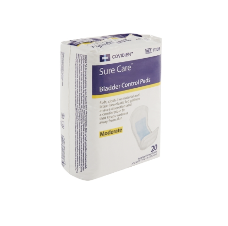 SureCare Pads Super Absorbency 4"x 10-3/4" - 20/pk 6pk/cs Image