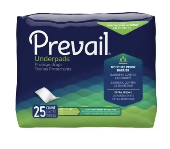 Prevail Fluff Underpad 23"x 36" - 25ea/pk 6pk/cs Image