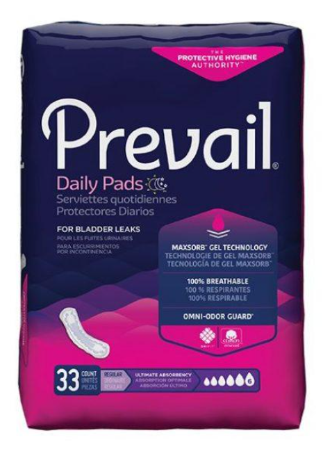 Prevail Bladder Control Pad Ultimate 16" Length - 33ea/pk 4pk/cs Image