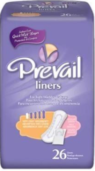 Prevail Pant Liner, Very Light 7.5" 26/bg 12/bg/cs (312) Image